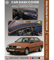 VOLKSWAGEN JETTA (1991-1997) Torpido Örtüsü Ön Göğüs Koruma Tam Uyum Çatlamayı Önler