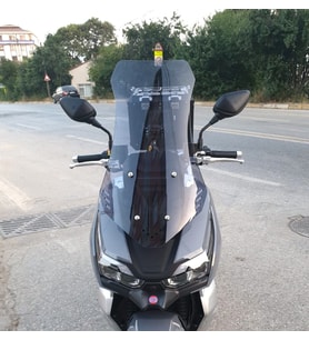 MOTOCAM RKS Freccia Ön Cam 2022-2026 Model 65cm Füme Renkli 4mm ORTA BOYLU