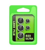 Newface Samsung Galaxy S23 Ultra Raze Metal Kamera Lens - Yeşil
