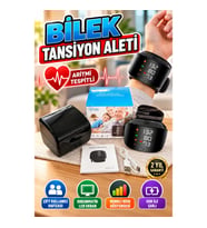 Aritmi Tespitli Dijital Bilek Tansiyon Aleti – Çift Kullanıcı Hafızalı, Renkli Risk Göstergeli