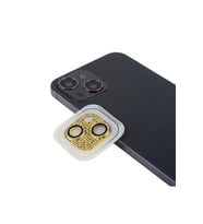 Apple iPhone 13 Mini Uyumlu Zore CL-08 Kamera Lens Koruyucu (Gold)