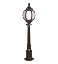 AVONNI BSU-68203-BSY-BOP Siyah Boyalı Dış Mekan Aydınlatma E27 ABS Akrilik Cam 26cm