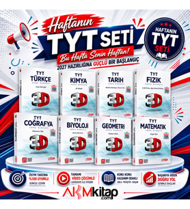 3D Yayınları TYT Soru Bankası Seti 8 Kitap Set
