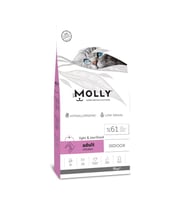 Molly Kısırlaştırılmış Kedi Maması Tavuklu 15 Kg (Beyaz)