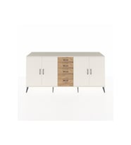 Hyperion Konsol 2 Raflı 4 Çekmeceli 4 Kapaklı 220x44x99 Aytaşı-Aytaşı/Çam