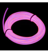 EL Wire Neon İp Led - Pembe (3m)