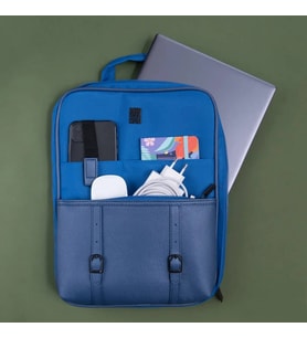 Minbag XXL Aspen Laptop ve Tablet Çantası 17 Inch LACİVERT