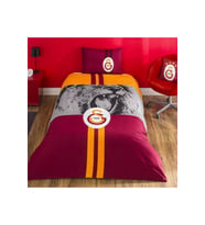 Taç Lisanslı Galatasaray Şampiyon Aslan Pamuk Tek Kişilik Nevresim Takımı