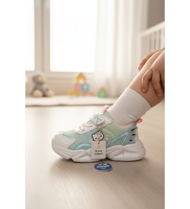 Enoch Hello Kitty Karakter Figürlü Ve Kanat Detaylı Kız Çocuk Spor Ayakkabı