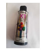 Polisan X1 Art Multisurface Hobi Boyası 0100 Oksit Siyah 120 ml