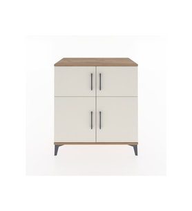 Hyperion Şifonyer 3 Raflı 4 Kapaklı 88x44x96 Çam-Aytaşı