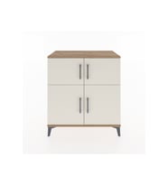 Hyperion Şifonyer 3 Raflı 4 Kapaklı 88x44x96 Çam-Aytaşı