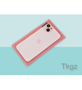 İphone 15 PLUS Arka Pil Batarya Kapağı Kapak ( Full Kamera Lensli ) PEMBE