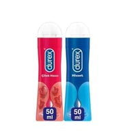 Durex Play Çilekli Jel Kayganlaştırıcı 50 Ml + Play Hisset Kayganlaştırıcı Jel 50 Ml