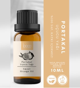 Portakal Uçucu Yağı Saf Ve Doğal Buhurdanlık Selülit Bakımı Masaj, Spa, Aydınlık Cilt Saç Bakımı 10 Ml