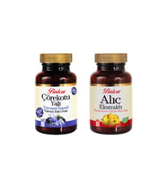Balen 1 Adet Çörekotu Yağı(Soft Jell) Kap. 1 Adet Alıç Ekstraktı Kap.