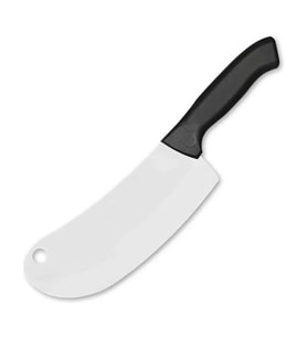 Bursa Paslanmaz Mutfak Soğan Satırı, Börek Bıçağı No:2, 18 Cm - Plastik Sap
