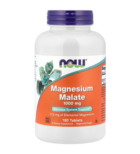 Magnesium Malate 1000 mg 180 Tablets