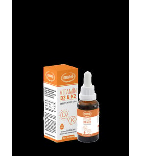 ERSAĞ VİTAMİN D3-K2 30 ML.