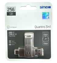 Type C Flash Bellek Xiaomi Redmi Oppo Vivo Samsung Uyumlu 256 Gb Otg Usb TypeC Flash Bellek Disk (Metal)