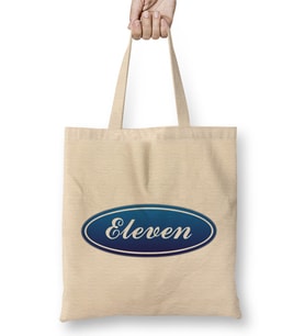 Stranger Things Eleven Ford Logo Bez Çanta Uzun Saplı