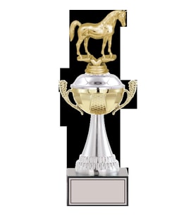 ODAK KUPA - Figürlü Kupalar - At Figürlü Kupalar FG-046 A - 33 cm