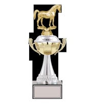 ODAK KUPA - Figürlü Kupalar - At Figürlü Kupalar FG-046 A - 33 cm