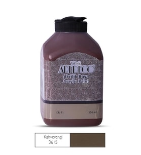 ARTDECO AKRİLİK BOYA 500 ML.KAHVERENGİ