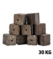 Sazan Yemi - Delikli Küspe - Ayçiçek - Kare - 30 Kg