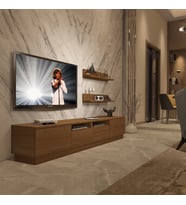 Decoraktiv Trendstyle 220RS Mdf Tv Ünitesi Tv Sehpası - Naturel Ceviz
