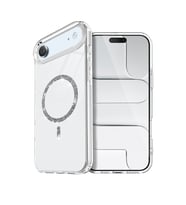 Iphone 17 Air Live Diamond Magsafe Kapak - Şeffaf