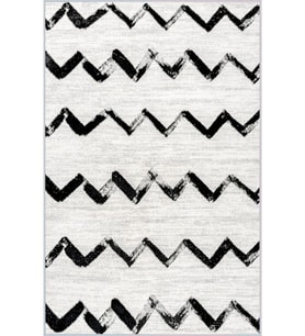 Eliana Home Baskılı, Yıkanabilir Kaymaz Taban Salon Halısı LNA1091 100x150 cm (Gri)