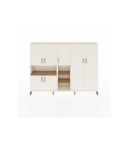 Arges Dolap 13 Raflı 7 Kapaklı 220x30x163 Aytaşı-Aytaşı/Çam