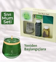 Sıvı Mum Seti – Kendi Mumunu Kendin Hazırla , Muhteşem Deneyime Ortak Ol - %100 El Yapımıdır