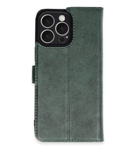 Newface Apple iPhone 16 Pro Max Kılıf Trend S Plus Kapaklı Kılıf - Yeşil