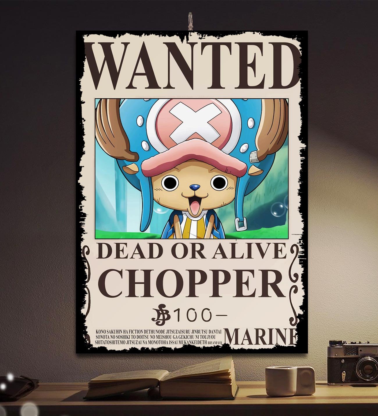 chopperさん専用ページ Chopper One Piece Wanted Anime 4 Boy Seçenekli Hediyelik 8mm