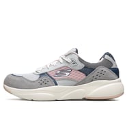 Skechers Meridian-Charted Memory Foam Womens Sneaker Hafızalı Taban Hakiki Deri Kadın Günlük Spor Ayakkabı Gri