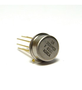 UA702 Opamp Entegresi - Metal Kılıf