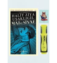 Mai Ve Siyah - Halid Ziya Uşaklıgil 9786052956274 - Sarı Fosforlu Kalem - Not Defterli Seti (Renksiz)