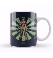 Groot Retro Japanese Guardians Of The Galaxy Kupa Bardak Porselen