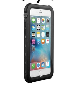 Apple iPhone SE 2022 Kılıf 1-1 Su Geçirmez Kılıf (Siyah)