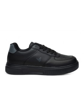 VOLİS SİYAH Memory Foam Taban Günlük Bağcıklı UNİSEX Sneaker Ayakkabı