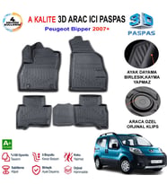 Peugeot Bipper 3D Paspas Havuzlu Pro 2007 Sonrası