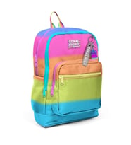 CORAL HIGH 23770 KIDS RENKLİ ÇİZGİLİ DESENLİ DÖRT BÖLMELİ SIRT ÇANTASI