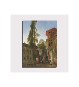 Germain Fabius Brest Quartier De Constantınople Tablo - 108237 - 40x60 Cm