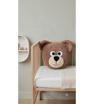Amigurumi Kadife İp Ayıcık Bebek Yastığı Hediyelik
