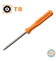 T8 Torx Uçlu Tornavida PS3 PS4 PS5 XBOX 360 XBOX One Tamir T8 Tork Tornavida Delikli Yedek Parça (Beyaz)