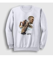 Presmono Unisex Beyaz Ufc Conor McGregor Sweatshirt 313078tt