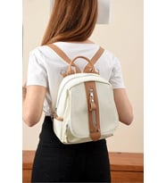 Günlük Kombinlere Uygun Kadın Orta Boy Ayarlanabilir Askılı Şık Lakost Sırt Çantası Shopper (STD)