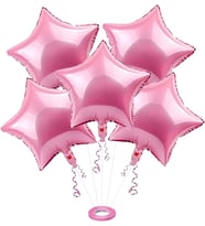 YILDIZ FOLYO BALON  PEMBE 18 INC